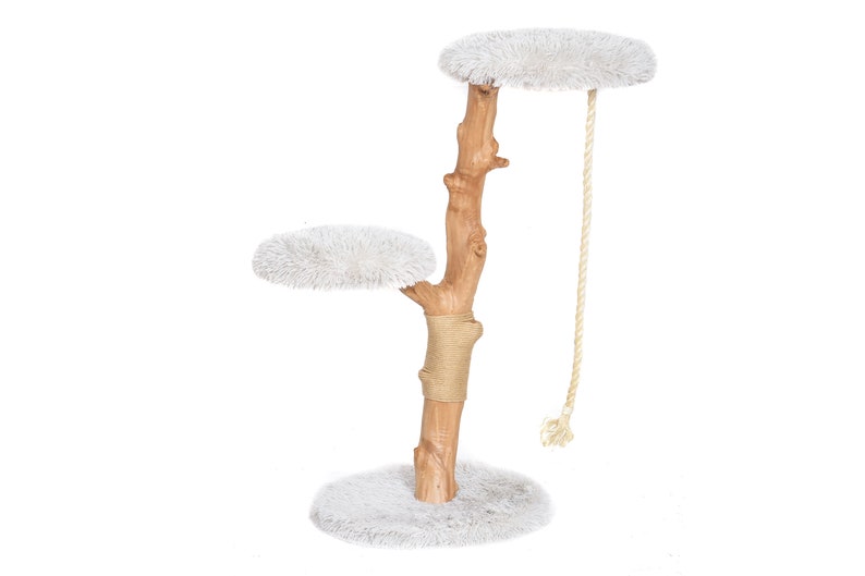 Mau Wooden Cat Condo Modern Cat Tree Cat Tower Etsy