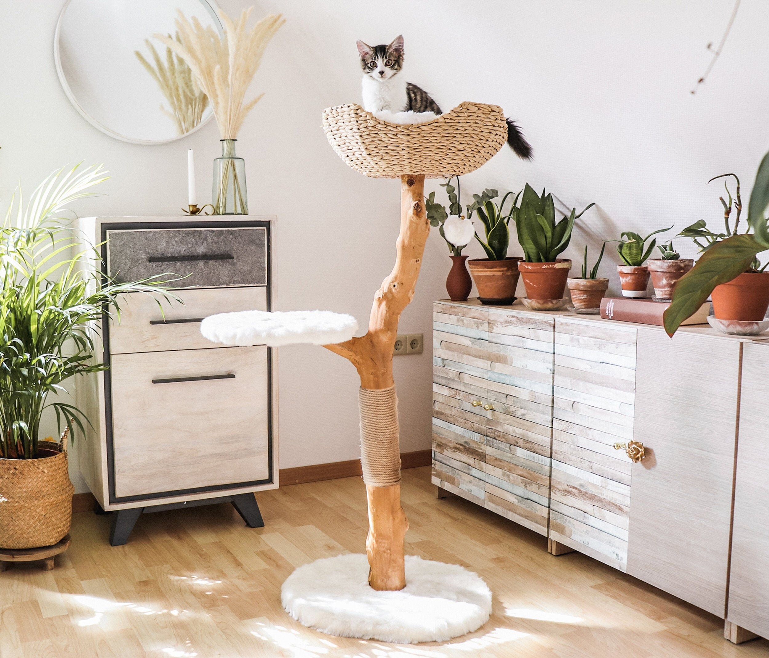 Overenie Spotrebite pecializova Real Wood Cat Tree Skica Mu en k Z zrak