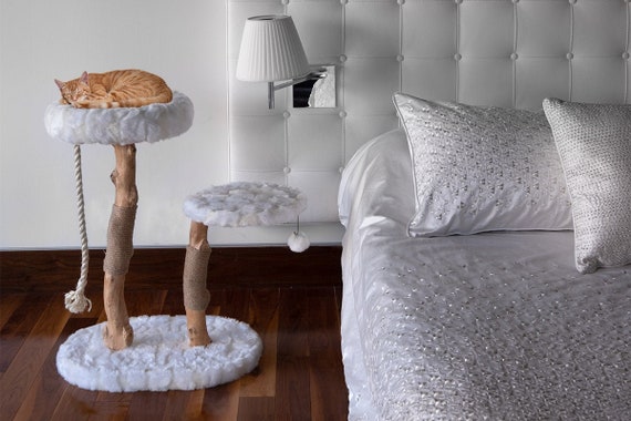 Moderne Katze Mobel Holz Katze Baum Katze Turm Mobel Fur Etsy