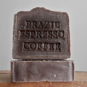 Jabón de espresso brasileño
