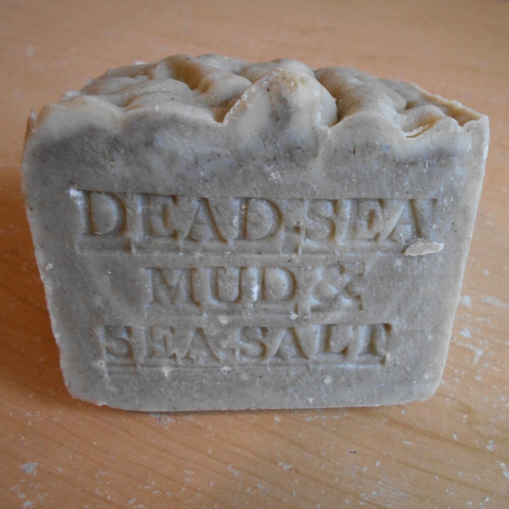 100 Natural Dead Sea Mud Handcrafted Soap Aged 1 Year With Dead Sea