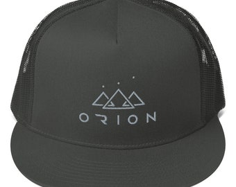 Orion Logo Grey Mesh Back Snapback