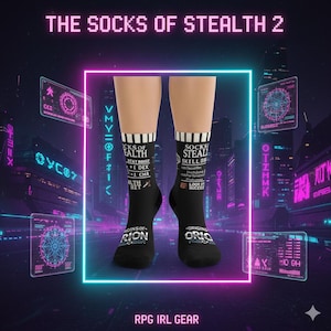 Role Playing Stealthy Stat Boost Gift +1 DEX, +1 CHA,