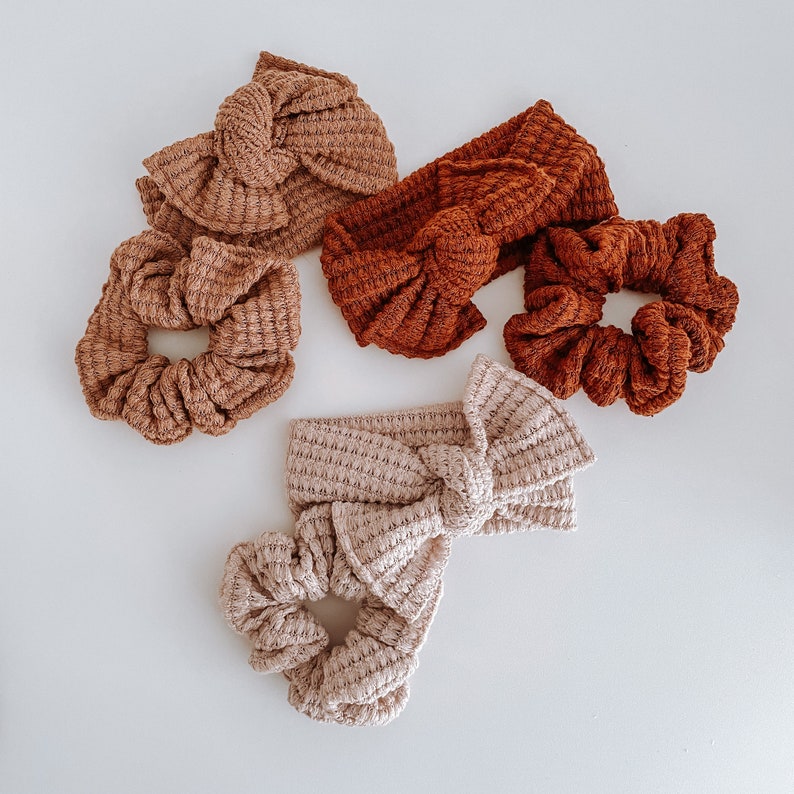 CHUNKY WAFFLE HEADBANDS Newborn and Baby Headband Soft and Etsy