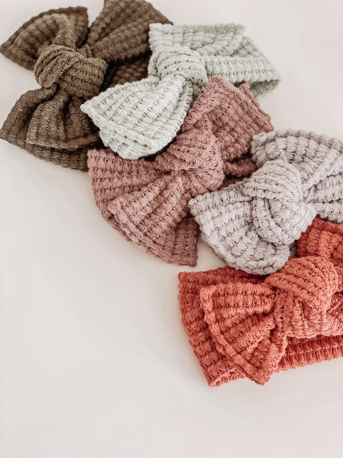 CHUNKY WAFFLE HEADBANDS Newborn and Baby Headband Soft and Etsy