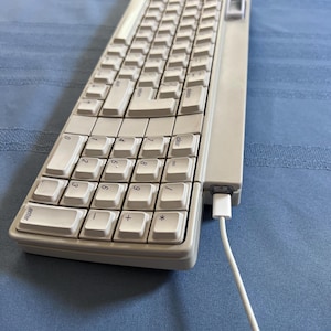 Retro Apple Keyboard Conversion. Custom converted bluetooth keyboard.