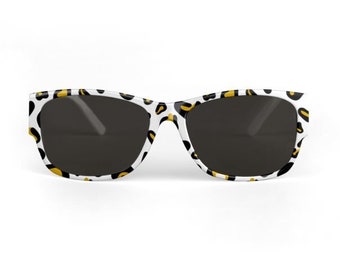 Gafas de sol con estampado de leopardo, gafas de sol con estampado único, regalo para él, regalo de viaje para ella #STS