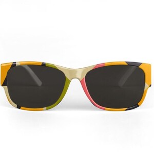 Geometrische Sonnenbrille, Einzigartige für Sie oder Ihn #RV