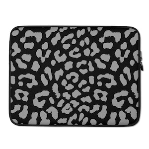 Leopard Print Macbook Case: Neoprene Laptop Sleeve