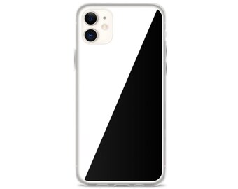 Black and White iPhone Case, Aesthetic Phone Case, Personalized Gift for Him /Her #LAS