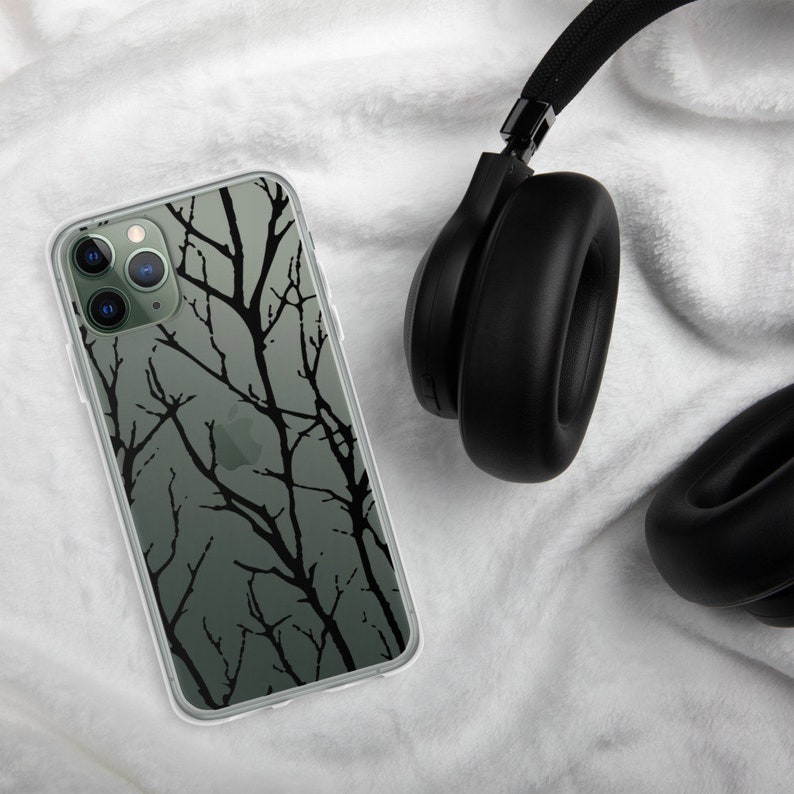 Clear iPhone Case, Tree Branch Phone Case, Christmas Gift for Girlfriend image 7