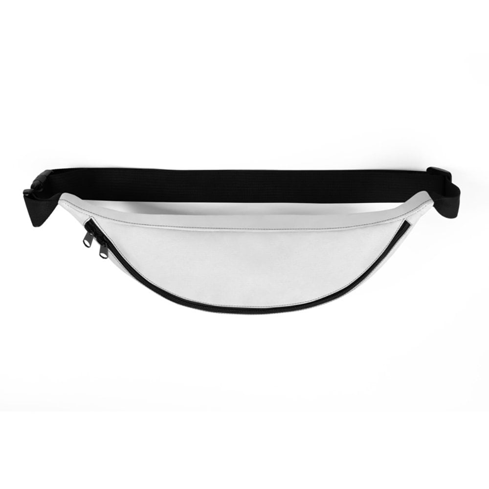 White Fanny Pack, Minimalist Waist Bag, Bum Bag, Belt Bag, Crossbody