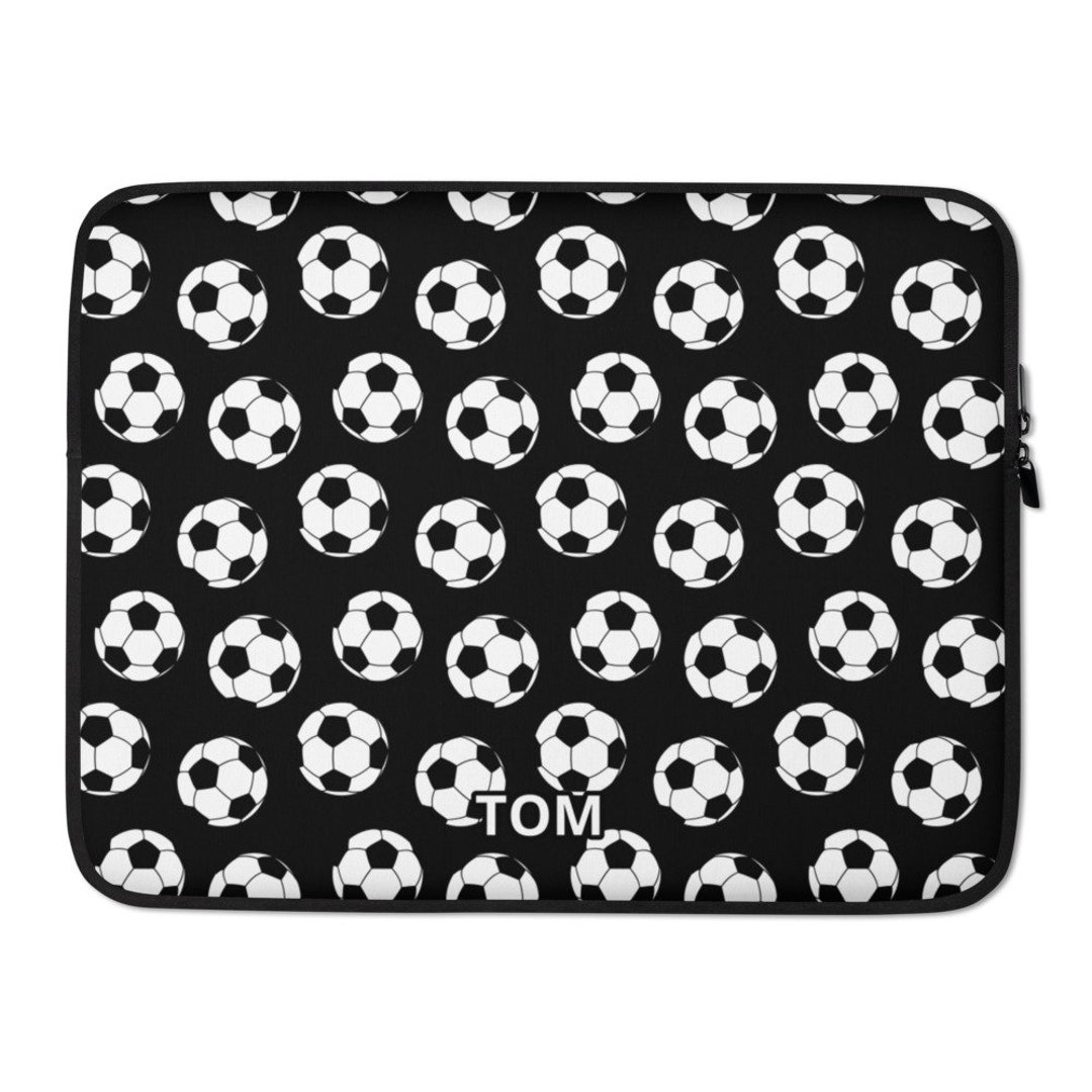 Football Laptop Sleeve, Soccer Laptop Case, Football Coach Gift, Soccer