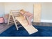 Large Foldable Montessori Climbing Triangle with Optional Climbing Ramp, Montessori Waldorf Climber, Great Present for Toddlers 