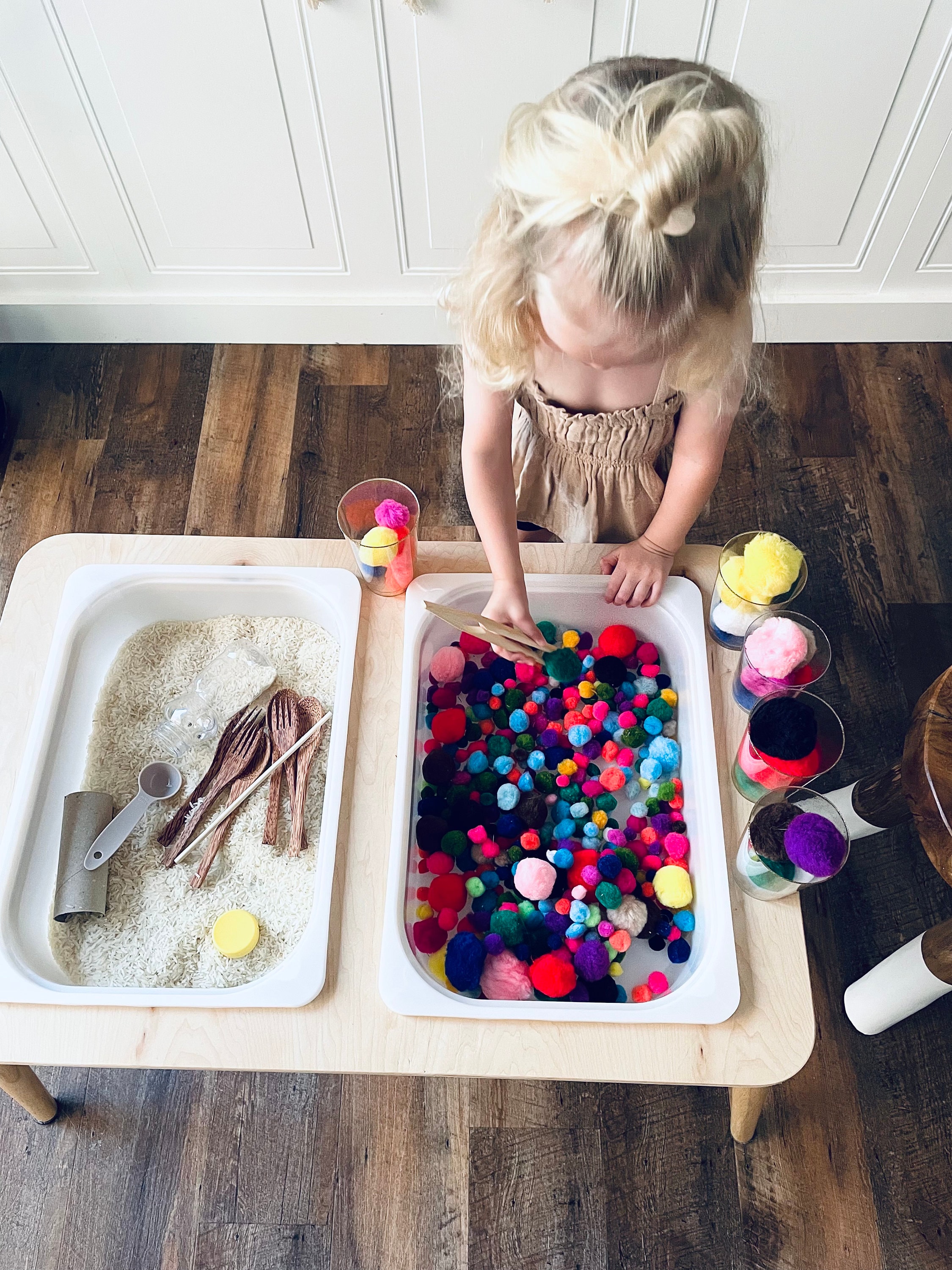  Beyton Sensory Tables for Toddlers 1-3, Water and Sand