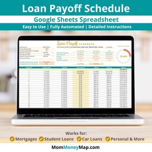 ローン返済 Google スプレッドシート、住宅ローンや自動車ローンの返済のための追加支払いを含む住宅ローン償還計算テンプレート