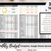 Google Sheets Budget Template for Monthly and Yearly Financial Planning | Income, Expenses, and Savings Trackers Included | Instant Download