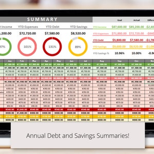 Paycheck to Paycheck Budget Budget by Paycheck Excel Digital Spreadsheet Paycheck Budget Planner image 6