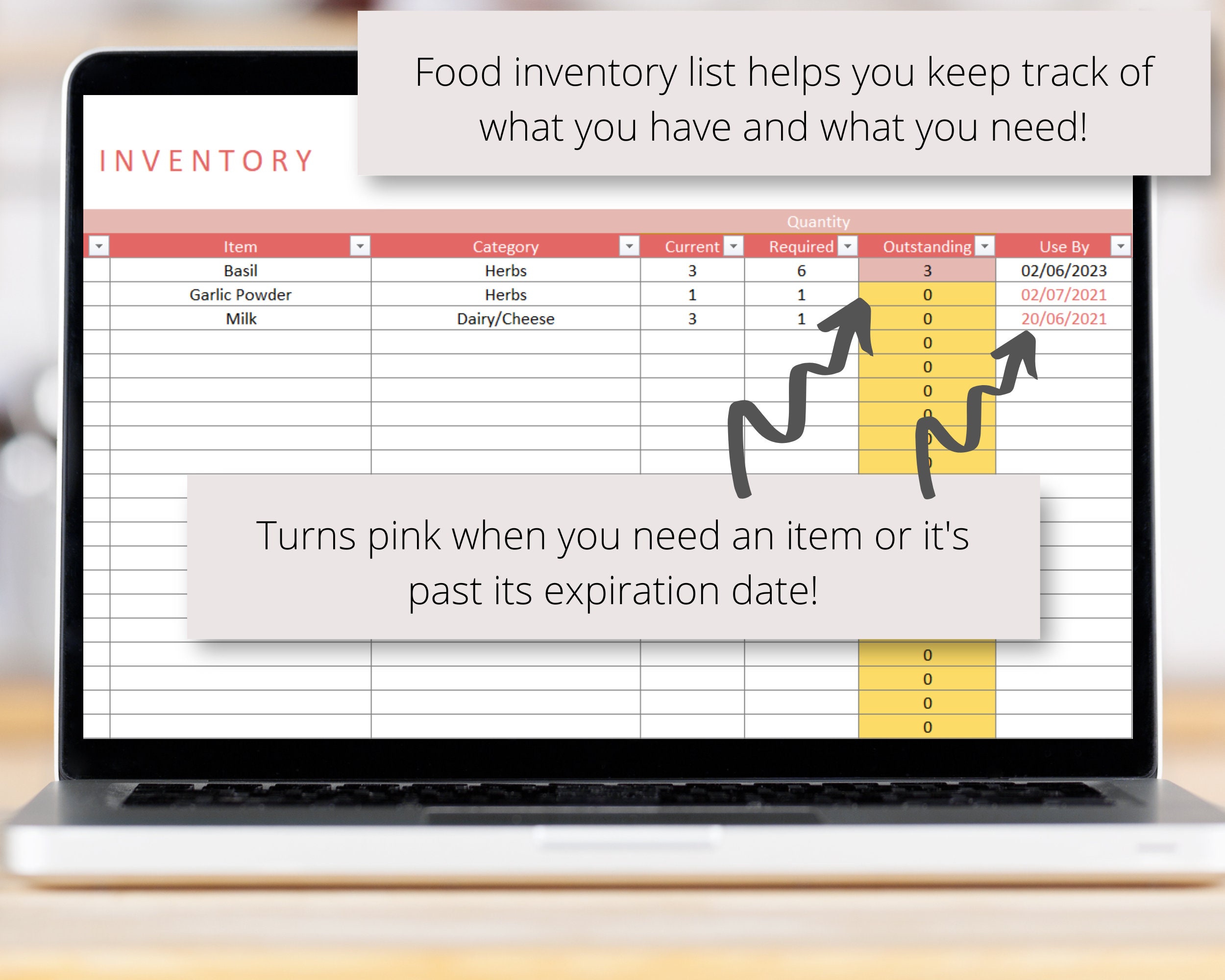 Meal Prep Planner With Menu, Grocery List for Weekly, Daily Family Meal