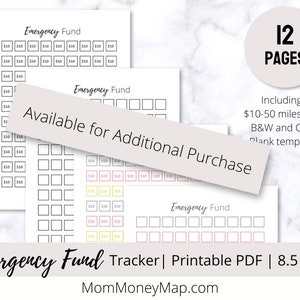 Dave Ramsey Baby Steps Tracker Planner Printable PDF, Financial ...