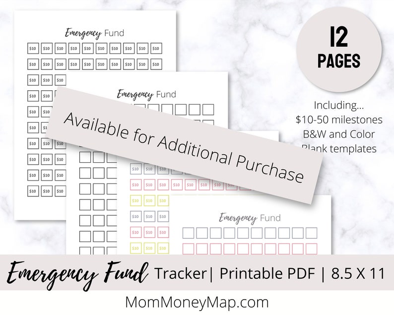 Dave Ramsey Baby Steps Tracker Steps 1-7 Planner Printable PDF - Etsy