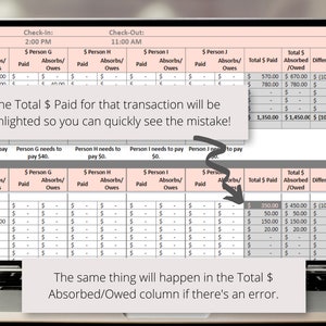 vacation balance log
