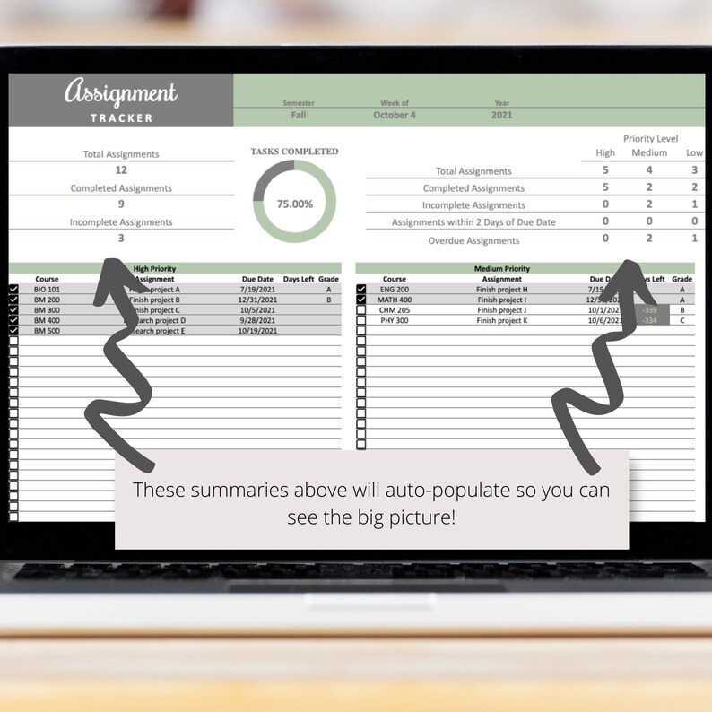 assignment-planner-template-google-sheets-spreadsheet-student