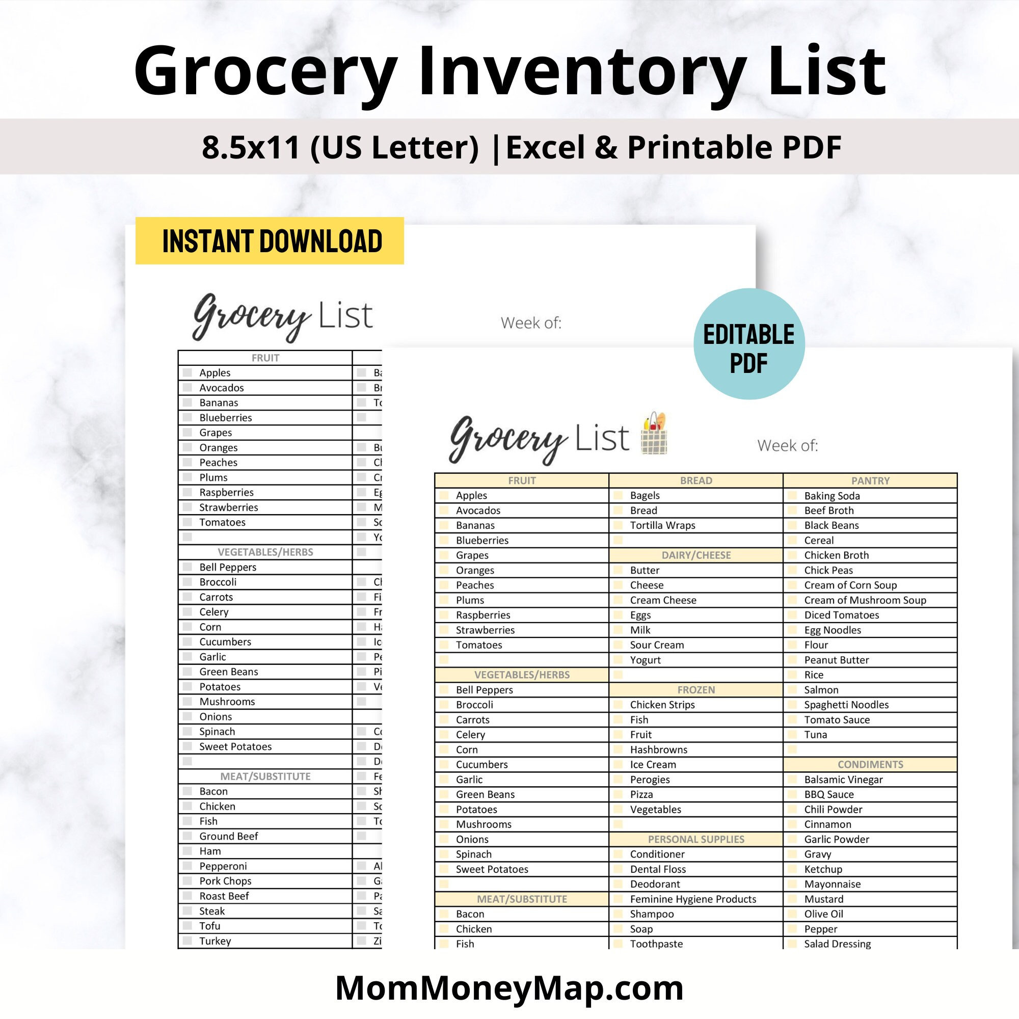 grocery-list-printable-master-grocery-list-grocery-shopping-fruit-vegetable-list-grocery-store-list-editable-template-in-excel-pdf-etsy for Editable Free Printable Grocery Shopping Grocery List Template Grocery List Printable, Master Grocery List, Grocery Shopping, Fruit Vegetable List, Grocery Store List, Editable Template in Excel & PDF - Etsy for Editable Free Printable Grocery Shopping Grocery List Template