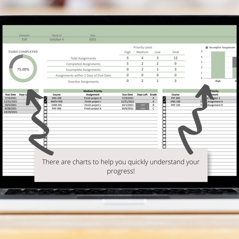 Assignment Sheetd Assignment Planner Template Google Sheets Spreadsheet, Student ...