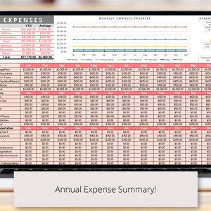 Budget Spreadsheet, Excel Budget Worksheet, Budget Planner Excel, Monthly Budget Download, Expense Tracker, Savings Tracker image 6