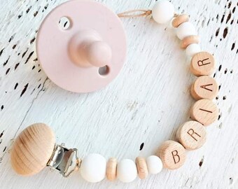 Personalized Pacifier Clip - Custom Pacifier Clip - Gift