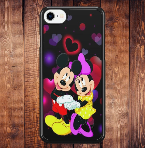 Coque iPhone 6 PLUS et 6S PLUS Mickey Minnie Love Amour