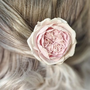 Rose hair pin Real touch flowers hair accessories polymer clay jewelry Flower hair pins wedding accessories bridal hair piece hairpin