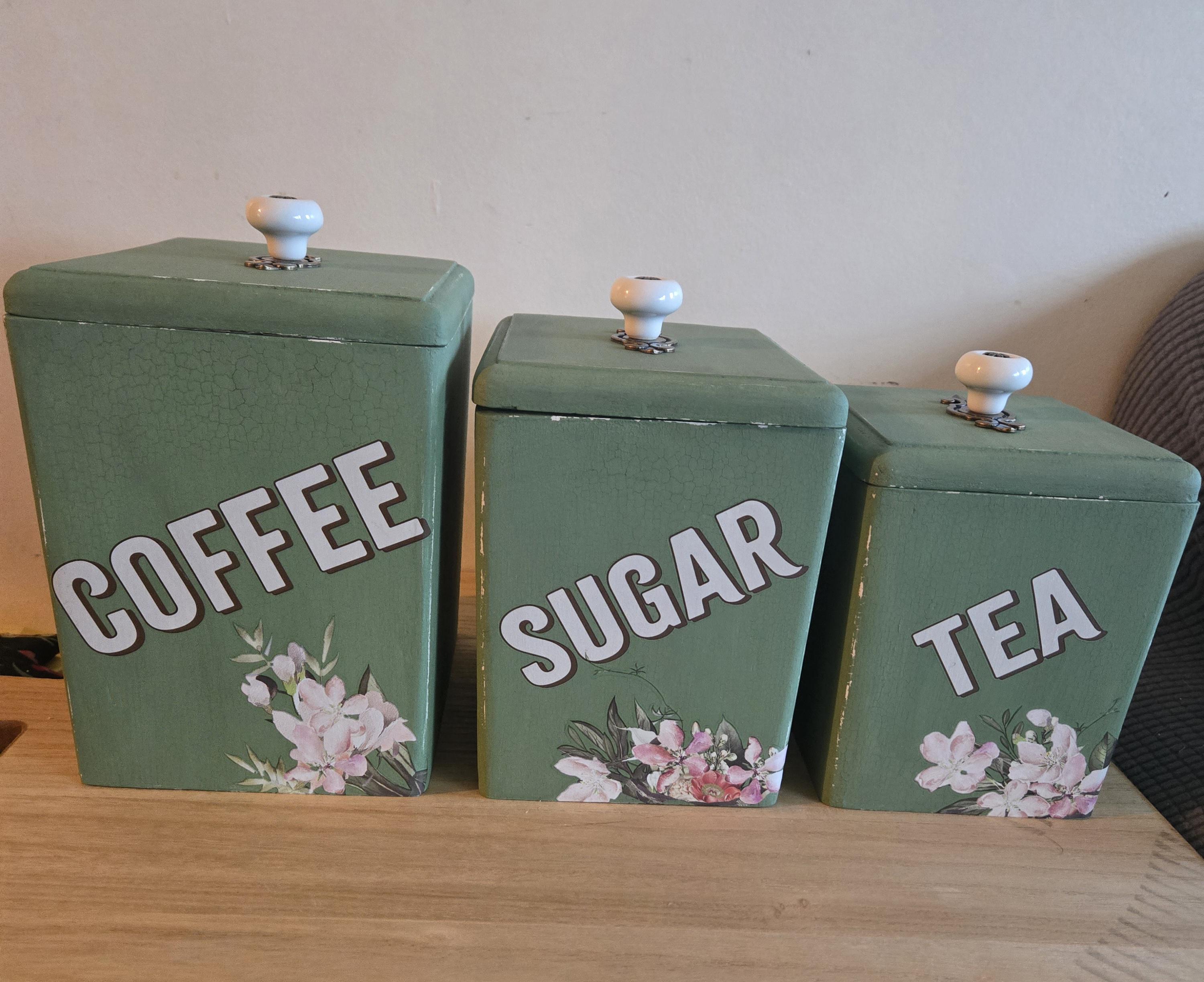 Vintage Green Canister - Etsy - Page 2