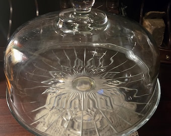 1950s vintage 2 and 1 cake stand and bunch bowl