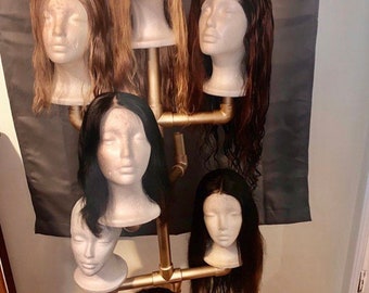 Multiple wig head stand Clearance