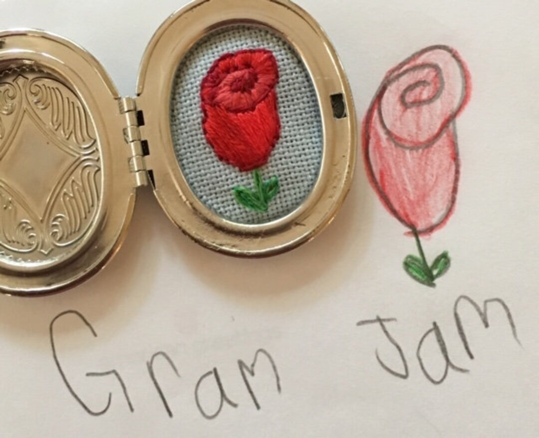Custom Keepsake Embroidery Etsy