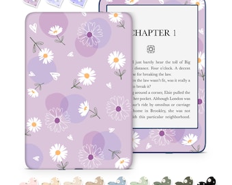 Kindle Vinyl Skin/Wrap exclusive design the harmony of daisy flower and hearts