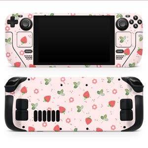 Strawberry Printed 3M Vinyl Skin/Wrap for Steam Deck / Oled