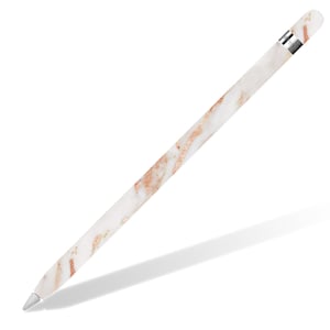 Pelle/involucro in vinile 3M stampato in marmo oro rosa per Apple Pencil 1a / 2a / pro