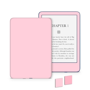 Kindle Vinyl Skin/Wrap Pastel Pink