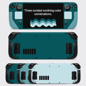 The Mysterious Beauty from the Depths of the Ocean - Neptune's Essence | Tranquil Greens 3M Vinyl Skin/Wrap for Steam Deck / OLED