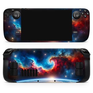 Nebula Blaze 3M Vinyl Skin/Wrap for Steam Deck / Oled