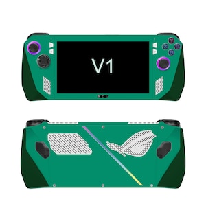 The Secret Garden｜ 6 Serene Variants to Elegantly Personalize Your Console | Premium 3M Vinyl Skin/Wrap for Rog Ally