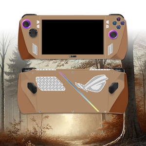 ASUS ROG ALLY Vinyl Skin/Wrap Golden Haze Forest Warm Brown