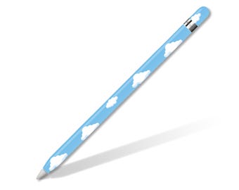 Cielo azul y nubes Impreso inspirado Funda/envoltura de vinilo 3M impresa para Apple Pencil 1.º, 2.º y Pro