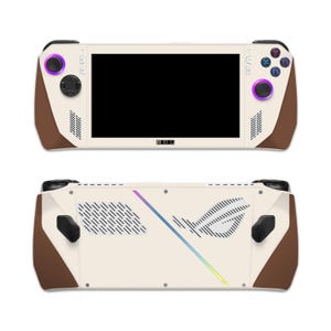 Coffee latte inspired color wave Vinyl Skin/Wrap for ASUS ROG ALLY