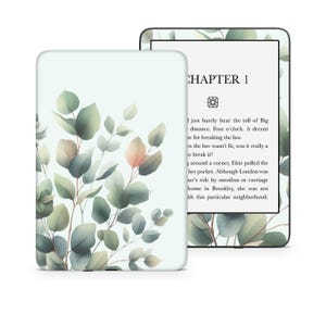 Kindle Vinyl Skin/Wrap｜Eucalyptus Serenity - Elevate Your Kindle with a Premium 3M Vinyl Wrap