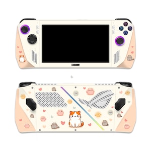 Meow Harmony to Elegantly Personalize Your Console | Premium 3M Vinyl Skin/Wrap for Rog Ally