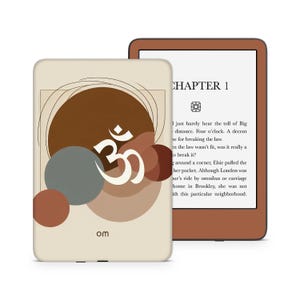 Kindle Vinyl Skin/Wrap｜Tranquil Om - Esalta il tuo Kindle con una pellicola in vinile 3 M di alta qualità